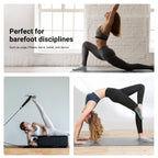 Pilates Socks for Women Non-Slip Grips & Straps, Yoga Socks Sticky Anti Skid for Barre Ballet Barefoot Workout