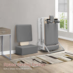 Li Fitness Pilates Reformer Set, Commercial Grade Foldable Pilates Machine with Jumpboard, Reformer Box, Pilates Mat & Socks for Home Workout, Gym Exercise Up to 280 KGs Capacity