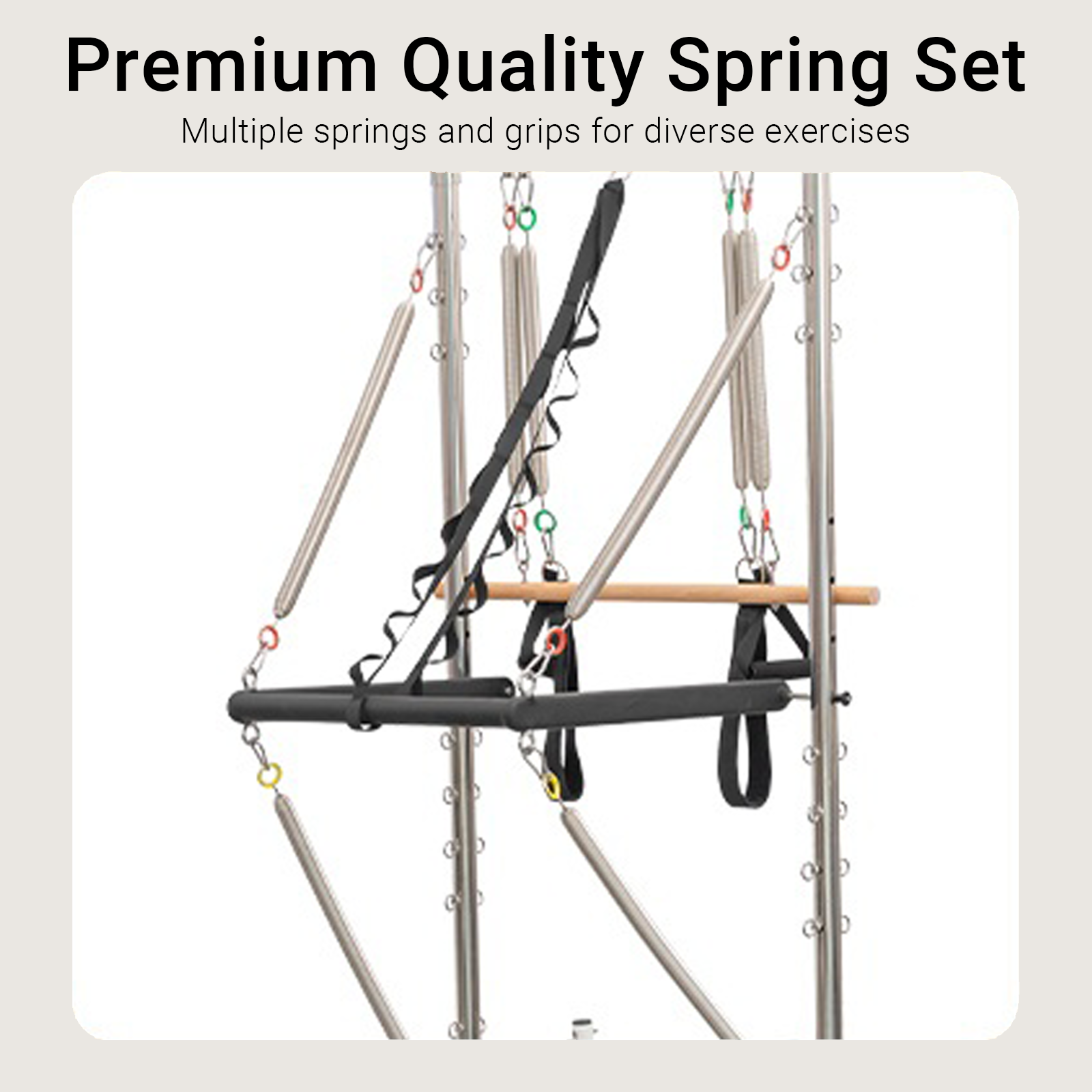 Pilates Reformer Machine,Pilates Reformer with Tower, Pilates Reformer Equipment with Reformer Accessories,Reformer Box, Jump Board,Reformer Pilates Machine for Home Workouts